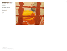 Tablet Screenshot of petershear.com